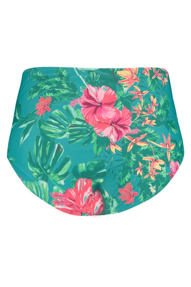 Braguita de bikini de talle alto con estampado image number 2