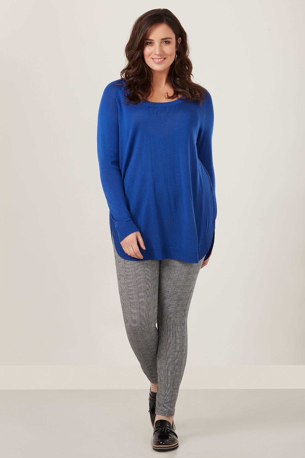 Leggings de cuadros  image number 3