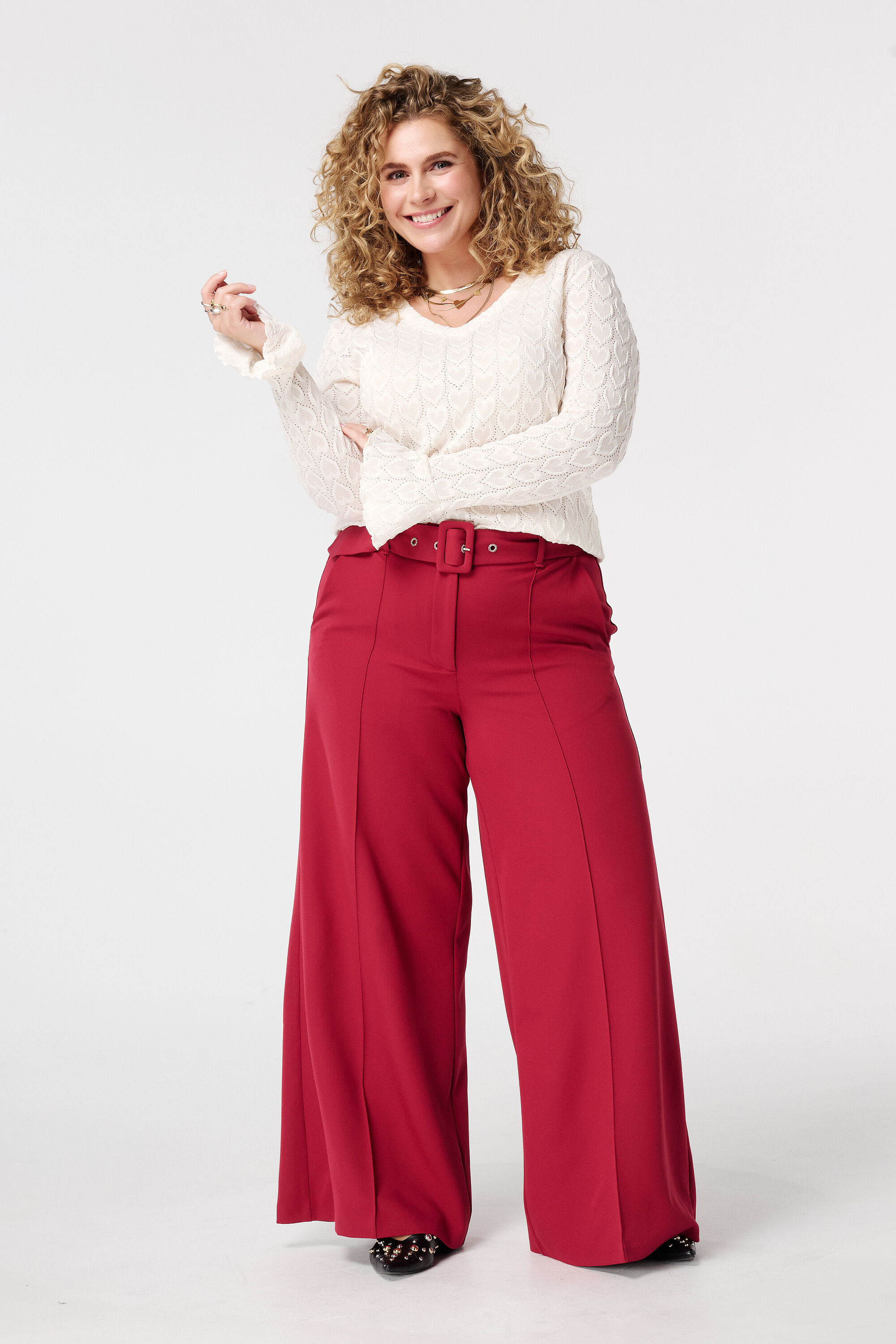 Top con mangas abullonadas image number 5