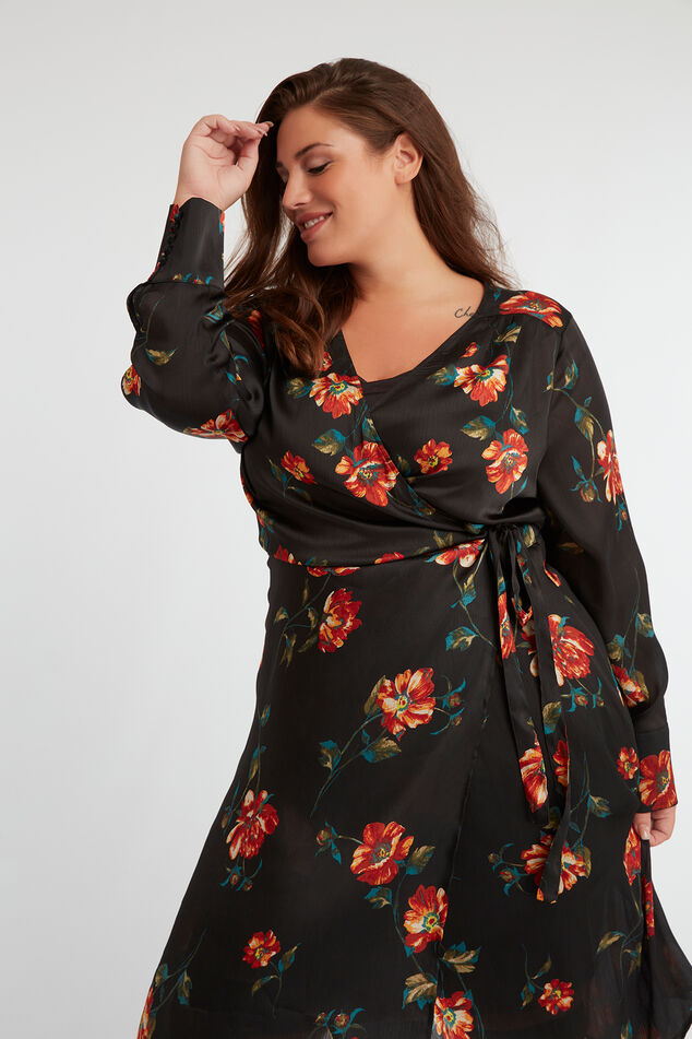 Vestido cruzado  image number 3