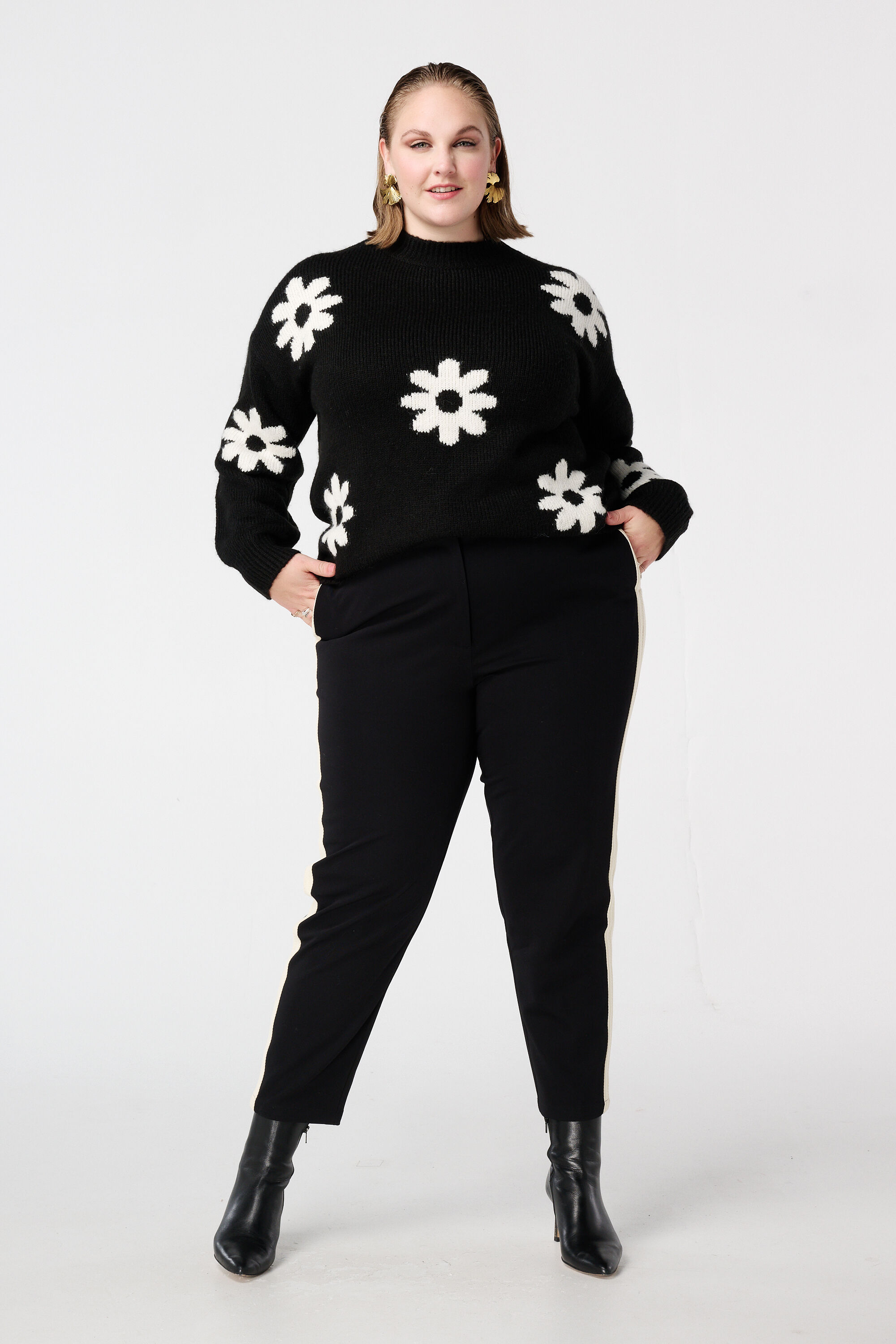 Jersey con estampado floral image number 5