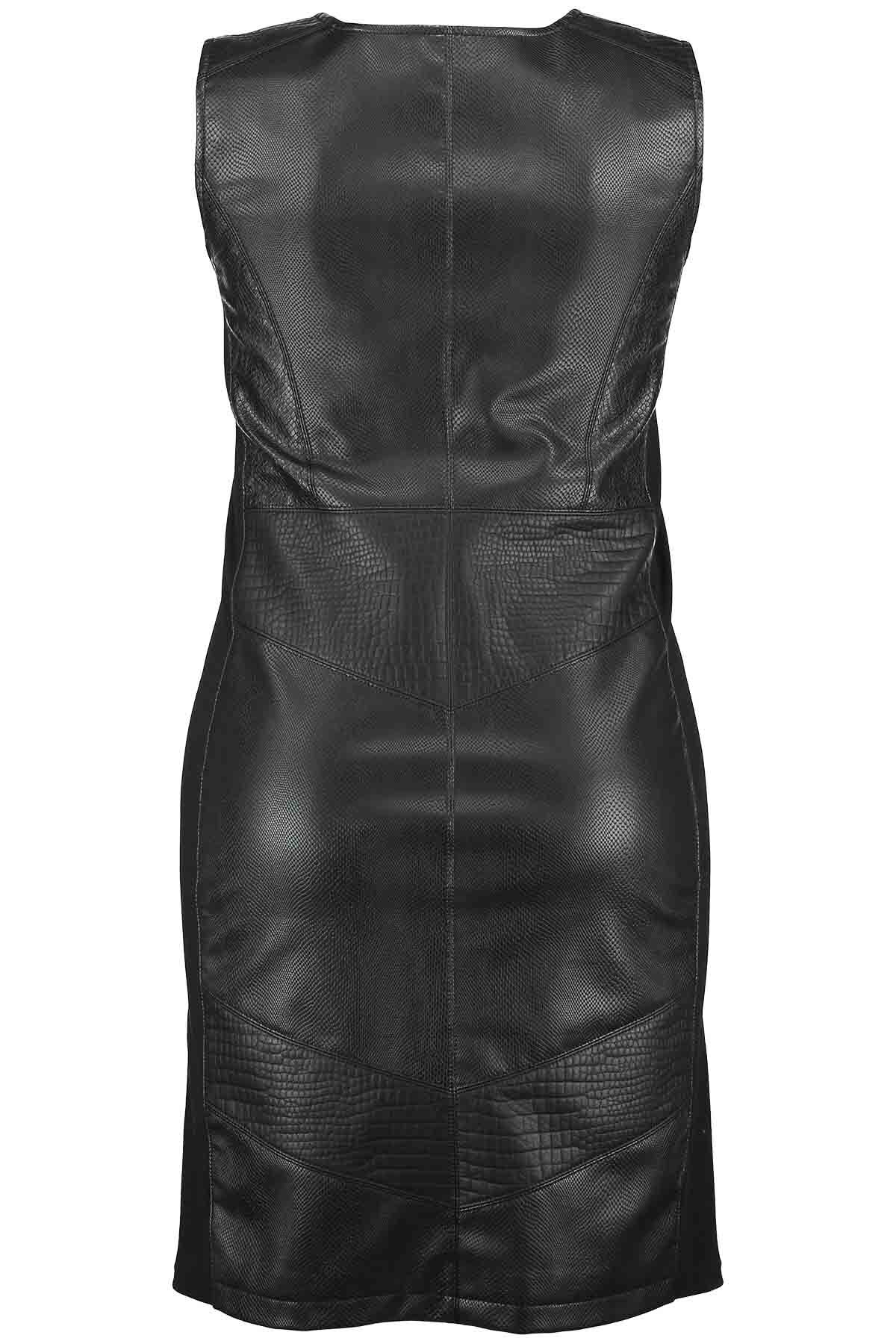 Vestido cruzado con estampado de leopardo image number 3