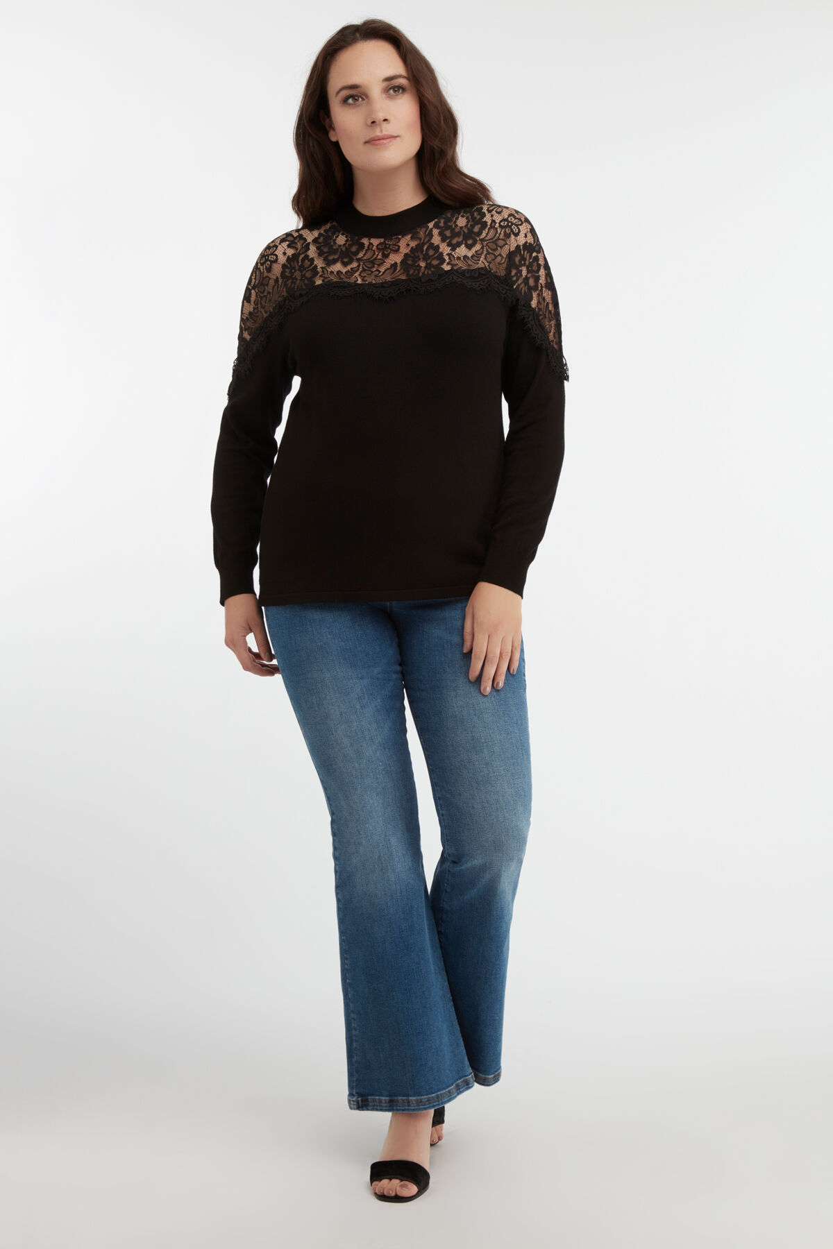 Jersey con encaje image number 5