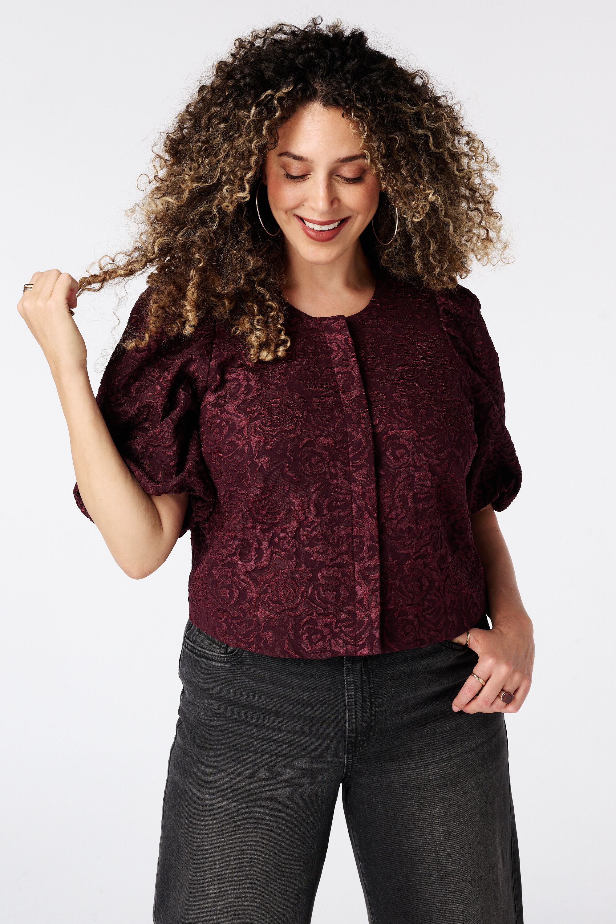Chaqueta jacquard