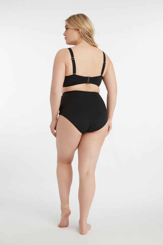 Braguita de bikini de color liso image number 3