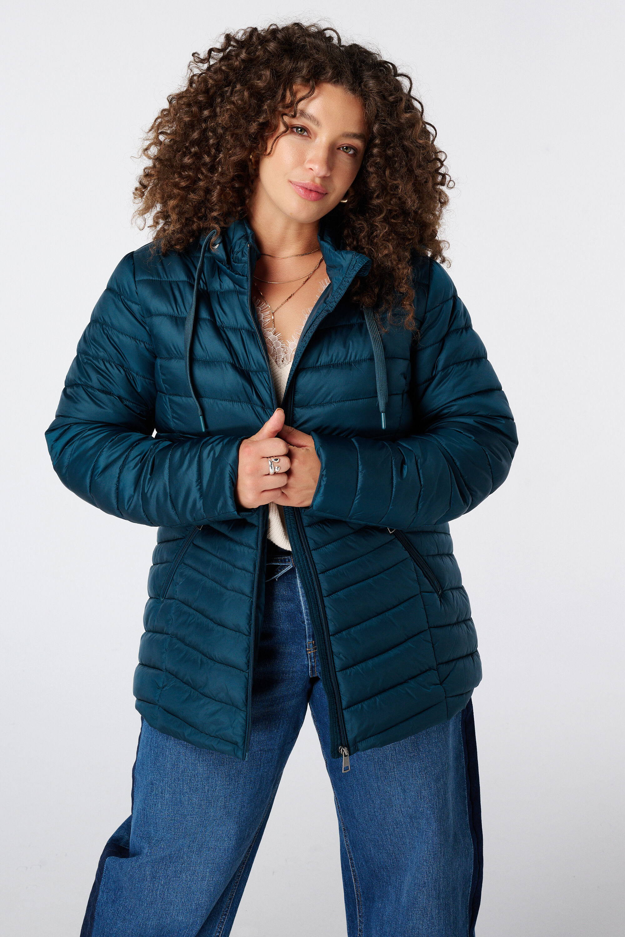 Chaqueta ligeramente acolchada