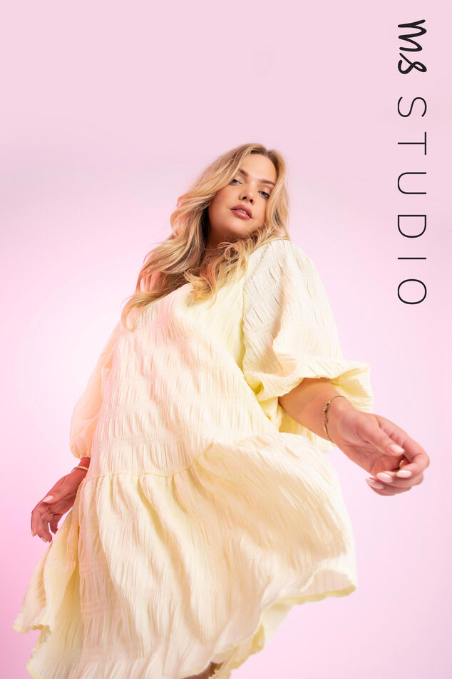 Vestido con corte en A  image number 0