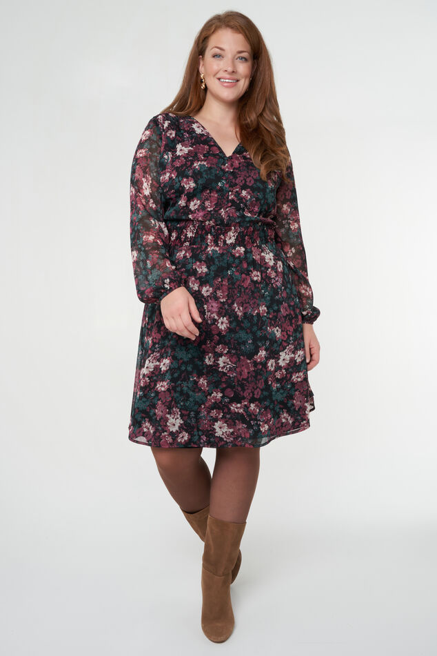 Vestido con estampado floral image number 7