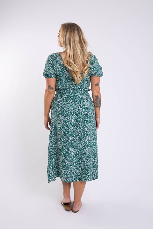 Falda midi con estampado  image number 4