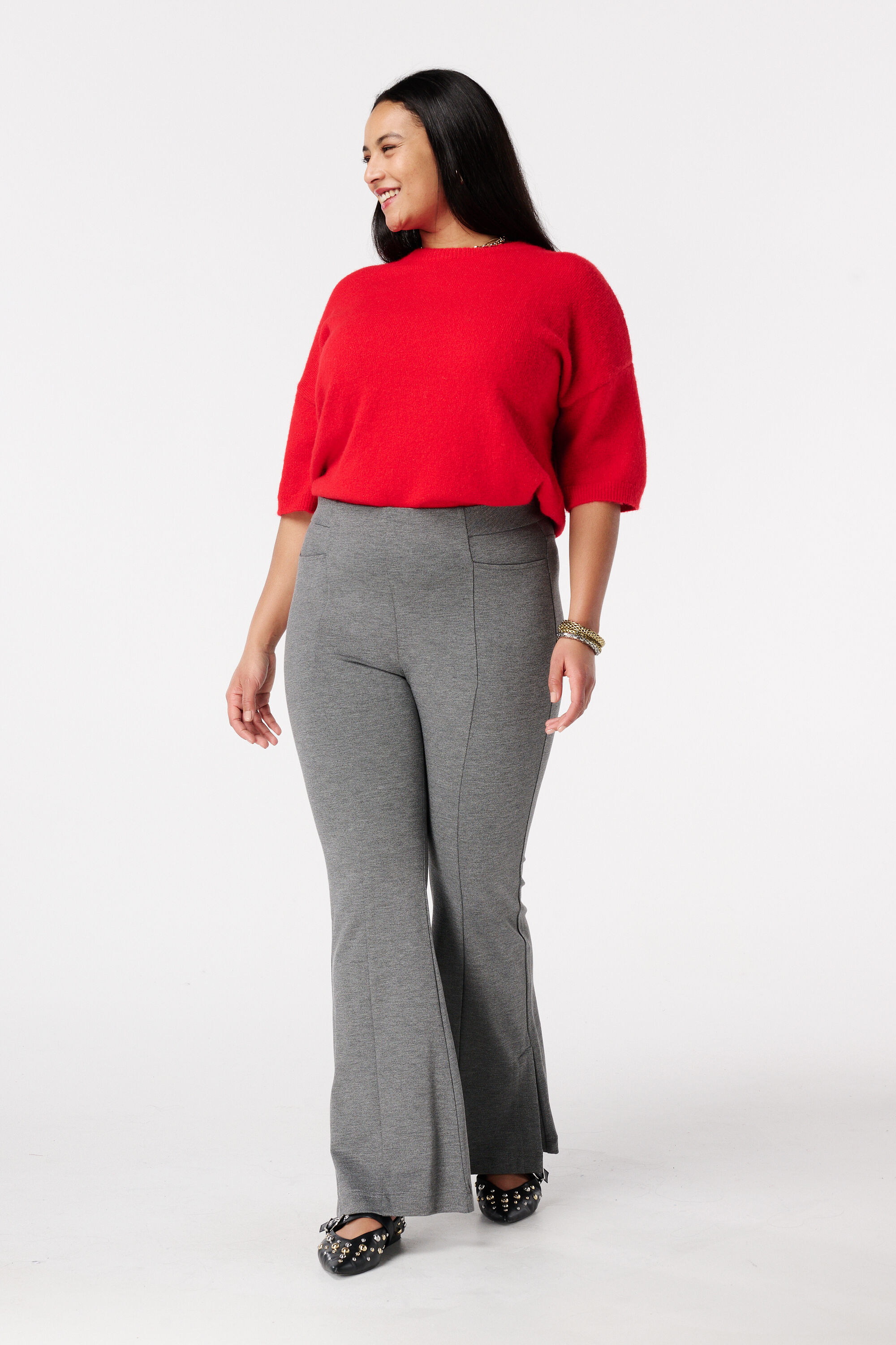 Leggings con costuras decorativas image number 0