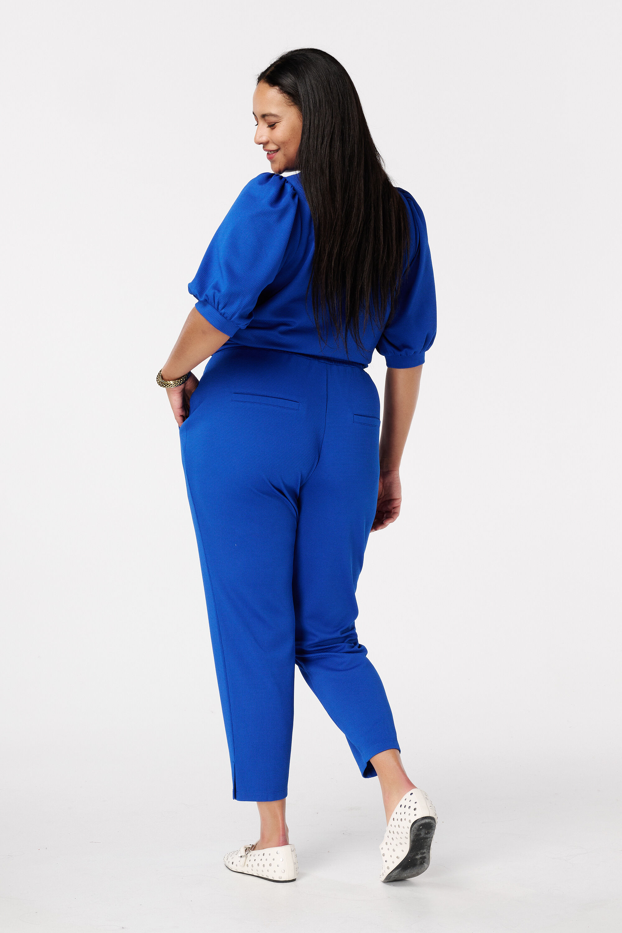 Pantalones con cord&oacute;n ajustable image number 3