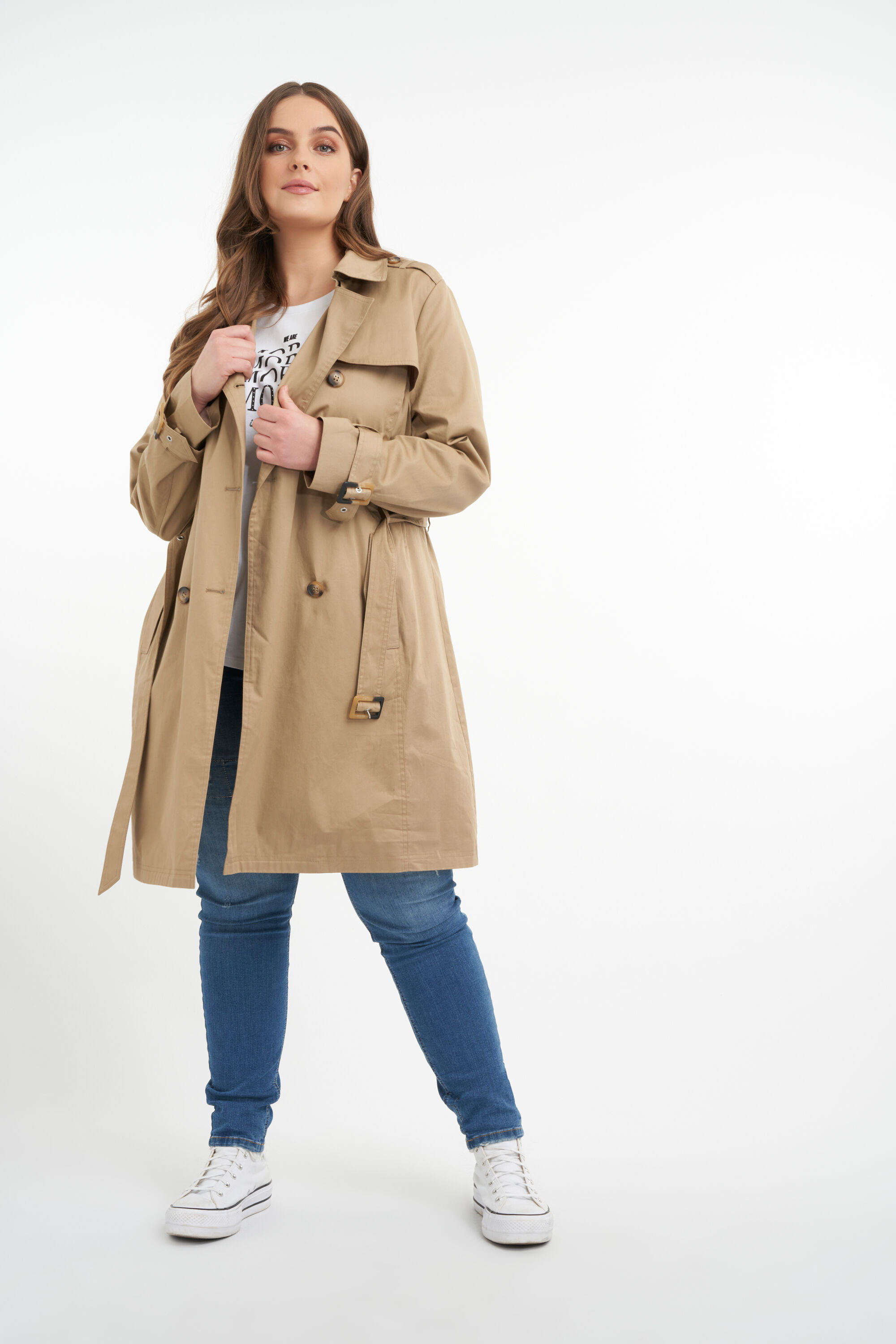 Gabardina larga image number 7