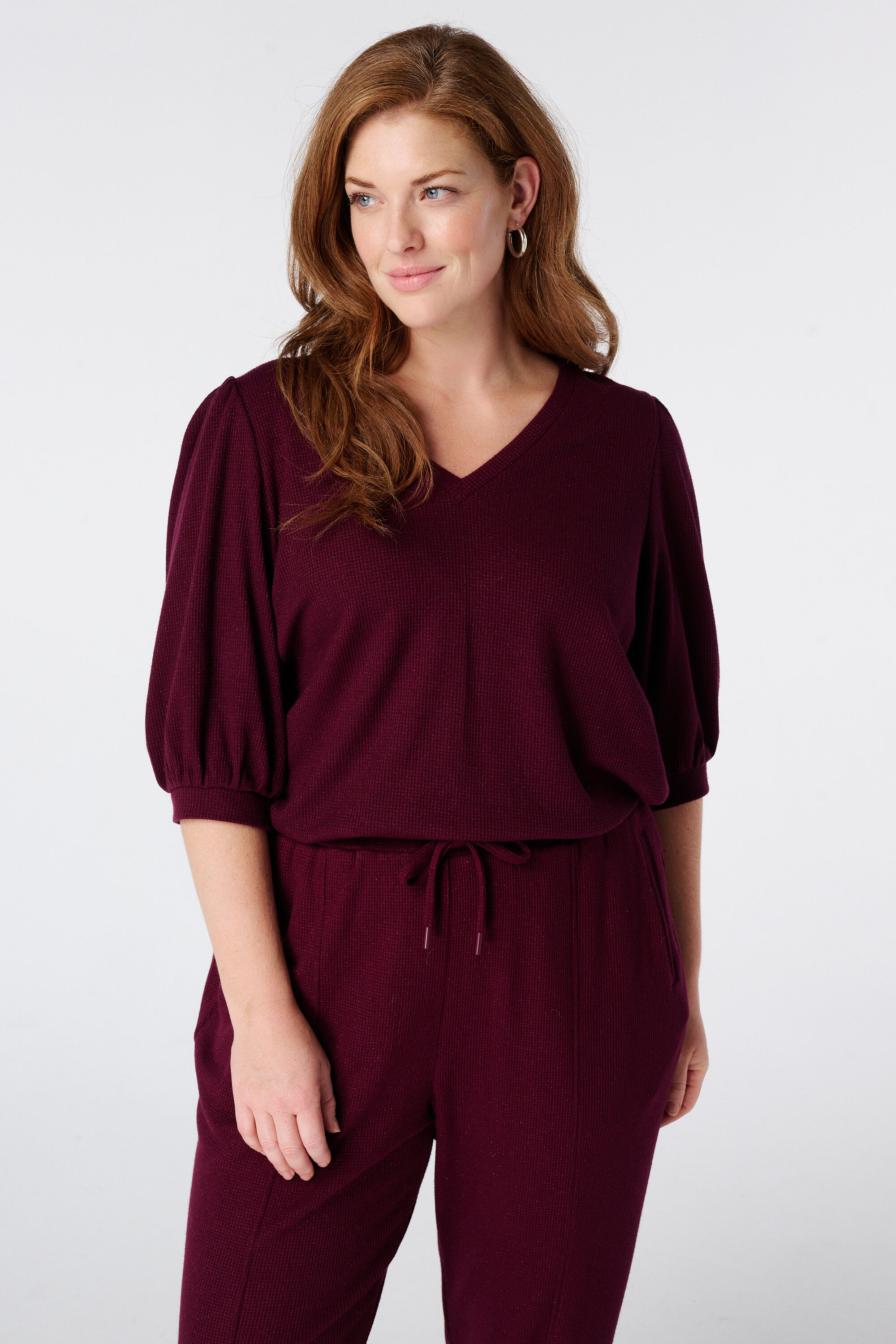 Top de cuello de pico