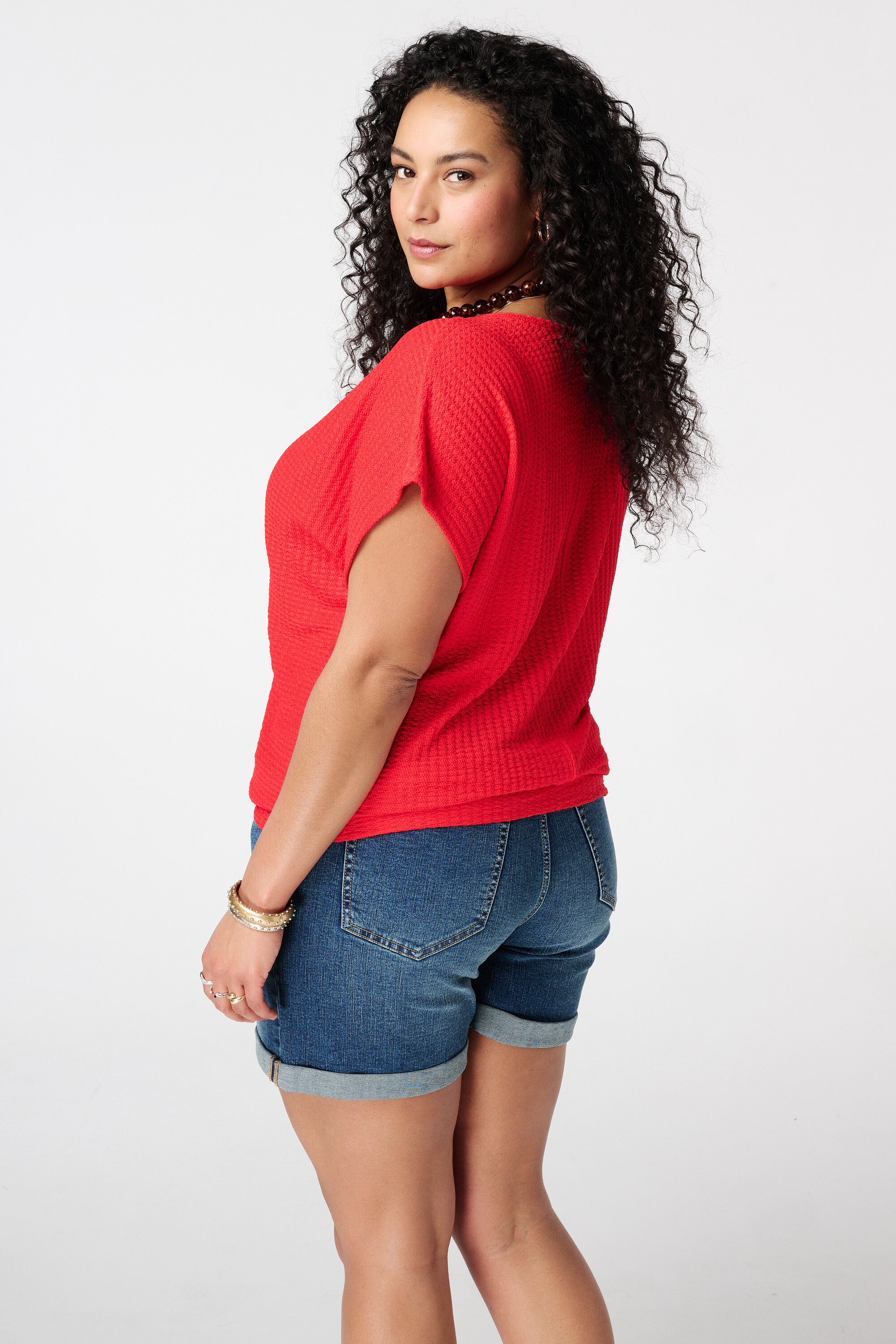 Top con mangas cortas image number 3