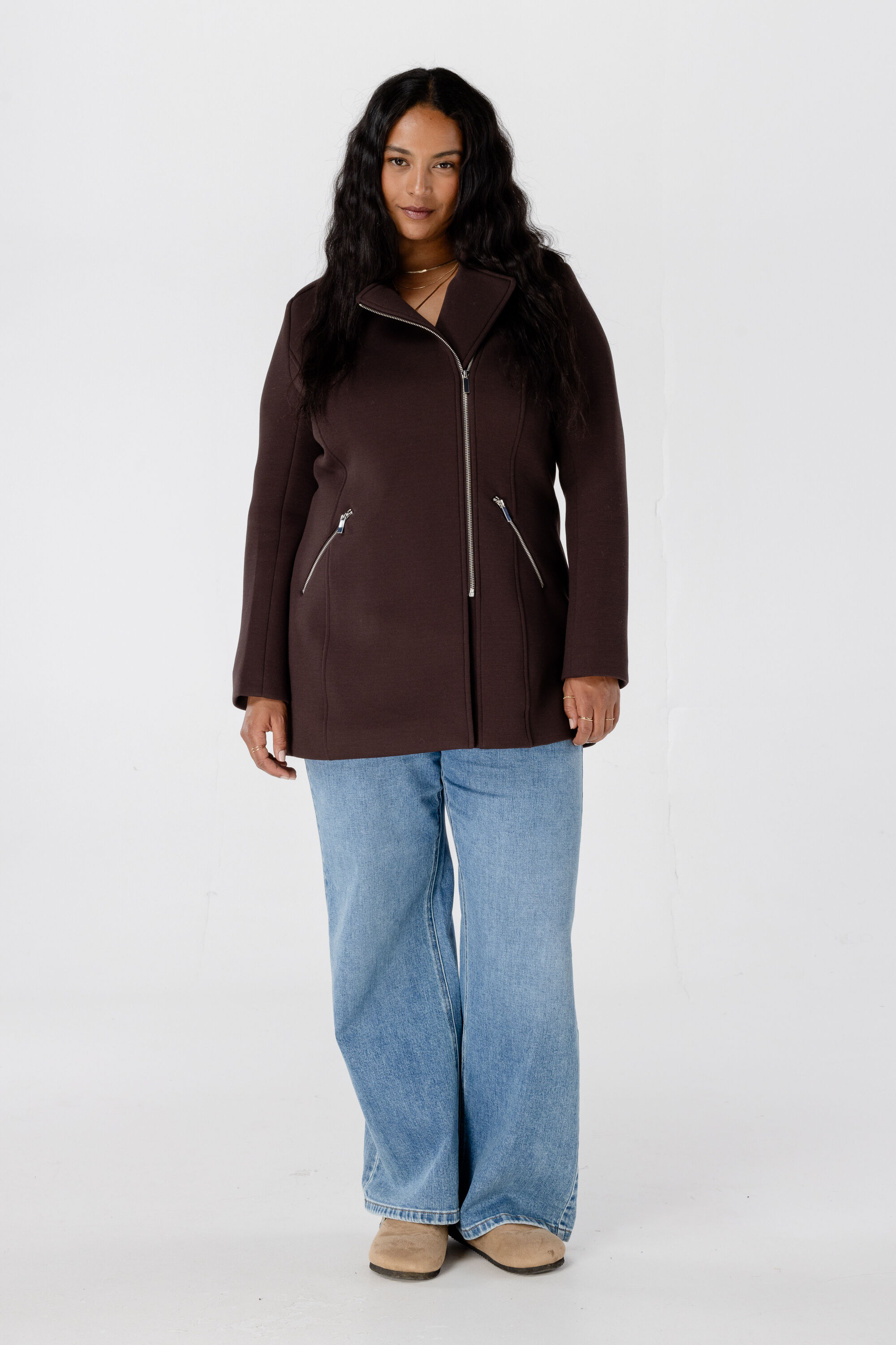 Chaqueta con cremallera image number 5