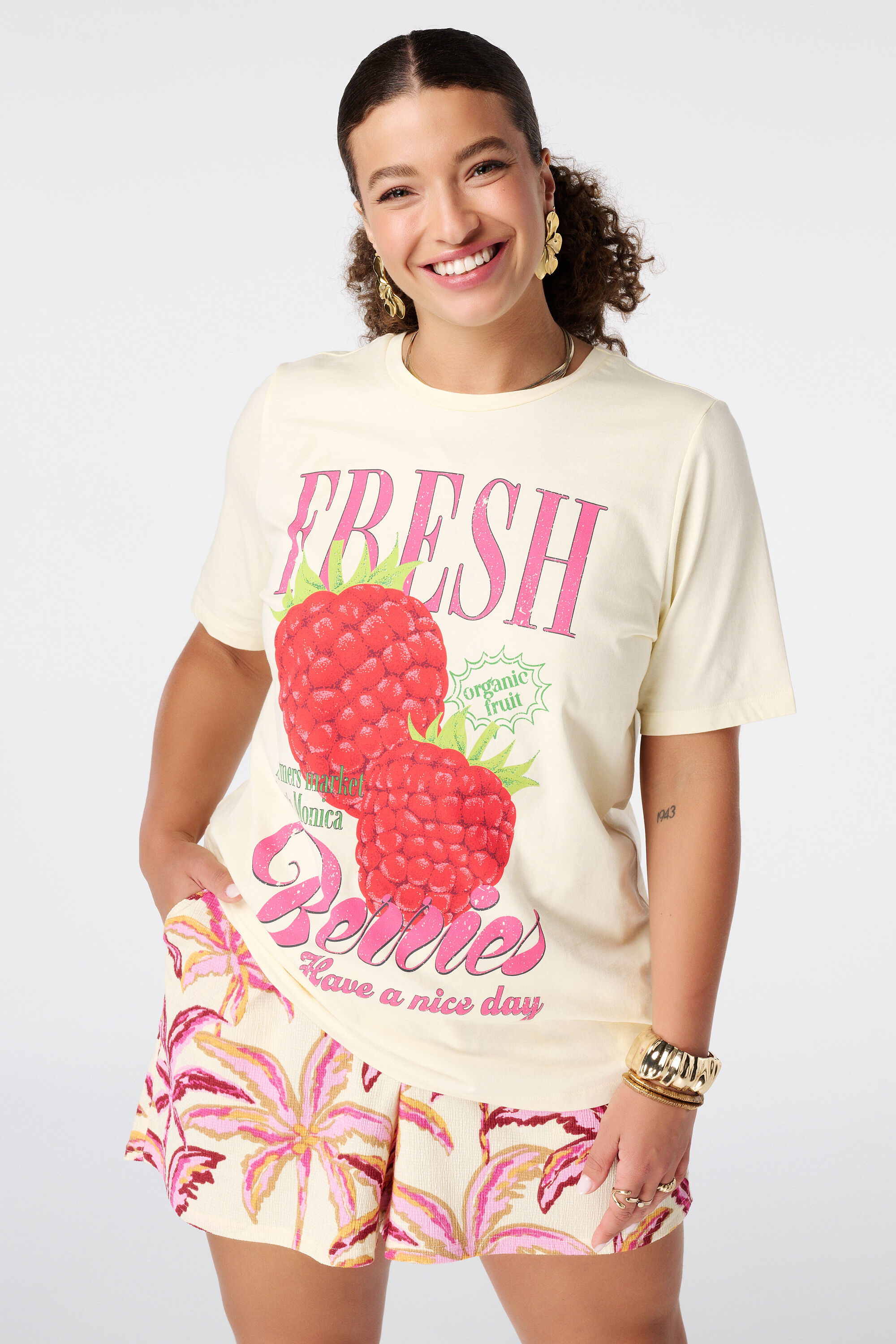 Camiseta con texto