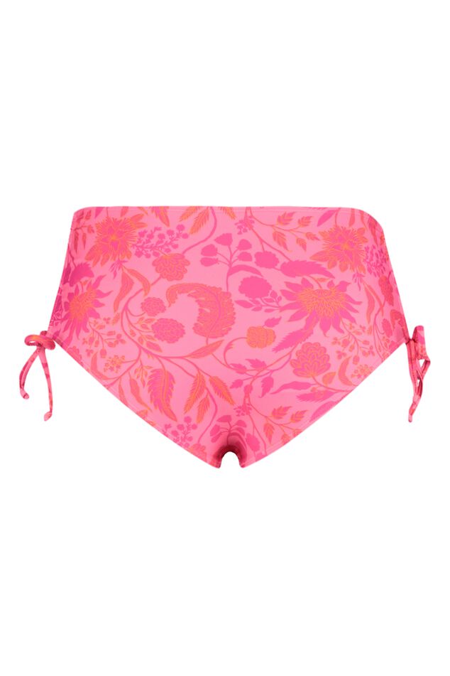 Braguita de bikini de talle alto con estampado image number 3