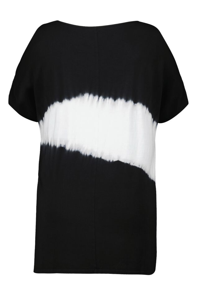 Camiseta con estampado tie  image number 2