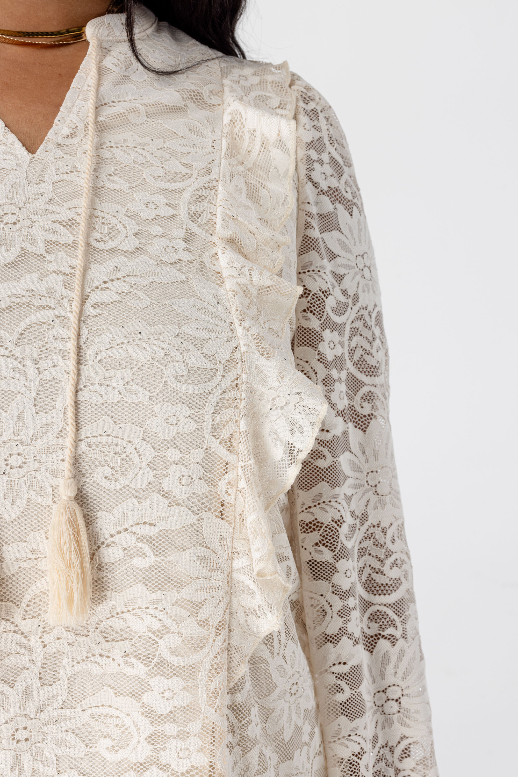 Top de encaje image number 4