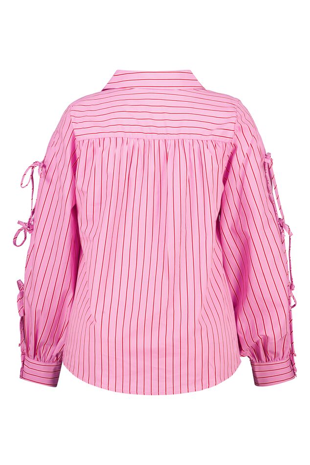 Blusa con lazos como detalle image number 2