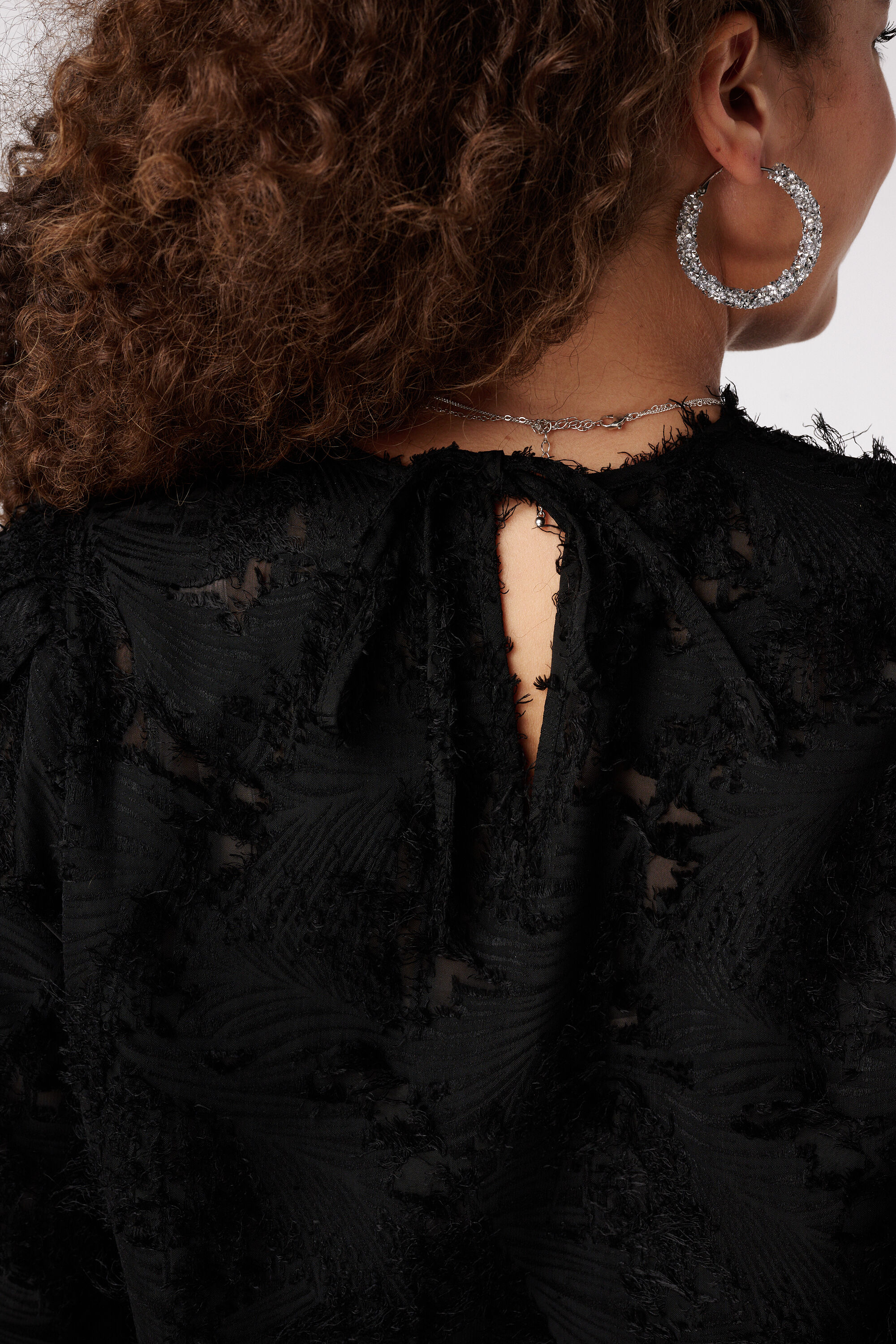 Blusa con mangas cortas abullonadas image number 6