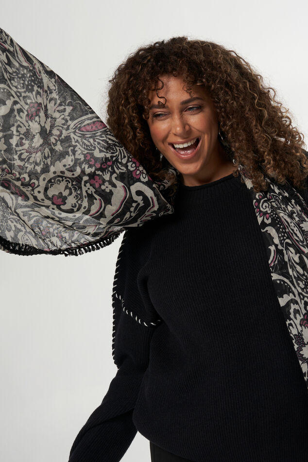 Fular estampada image number 0