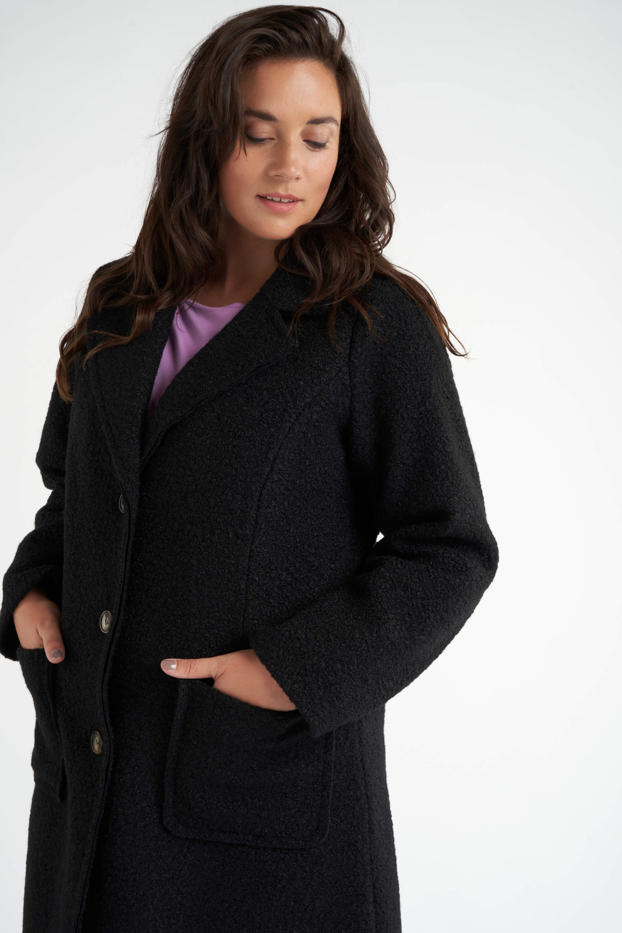 Chaqueta de entretiempo larga image number 5