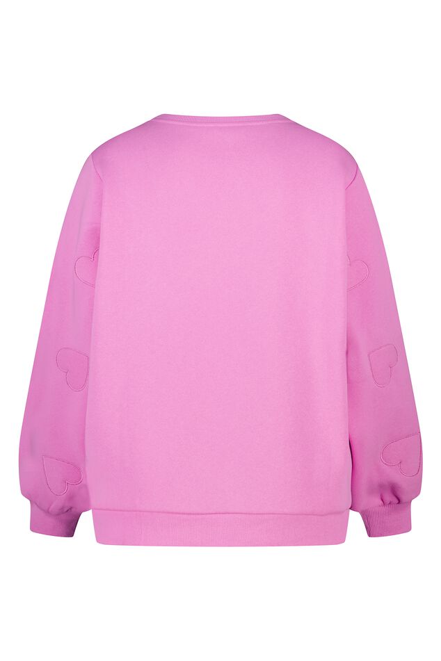 Jersey con corazones bordados image number 2
