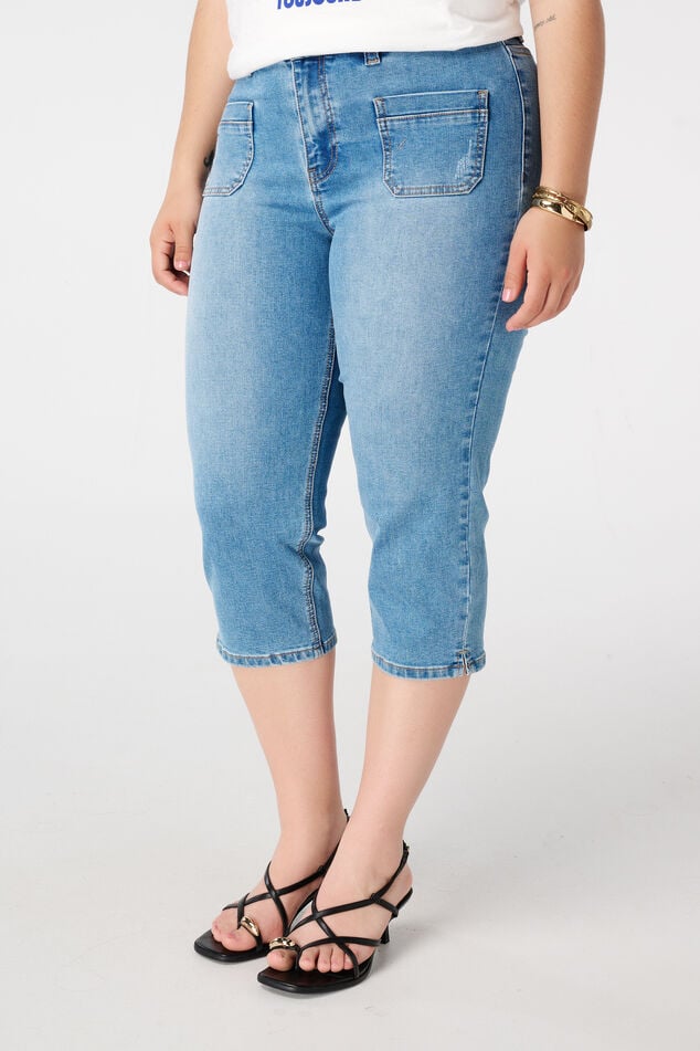 Vaqueros capri image number 5