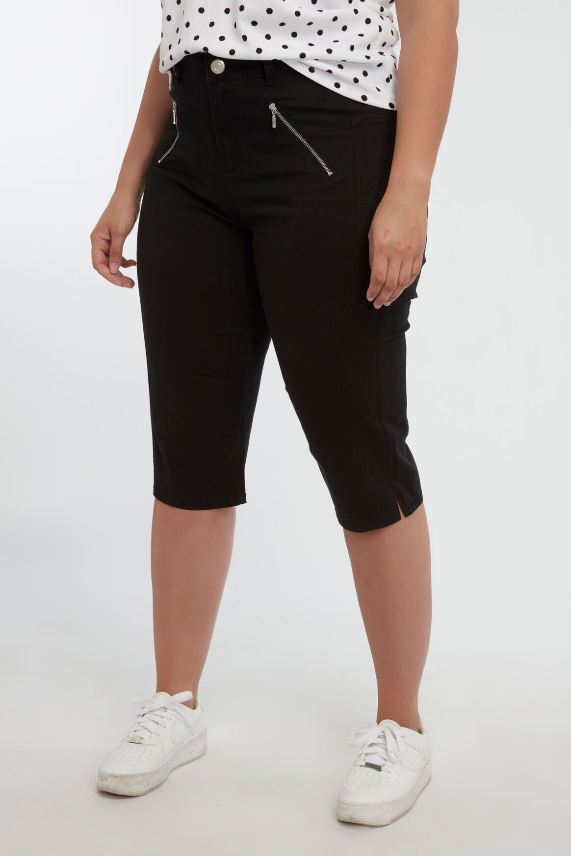 Pantalones pirata de algod&oacute;n image number 3