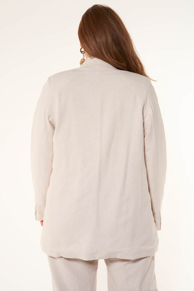 Blazer de lino image number 4
