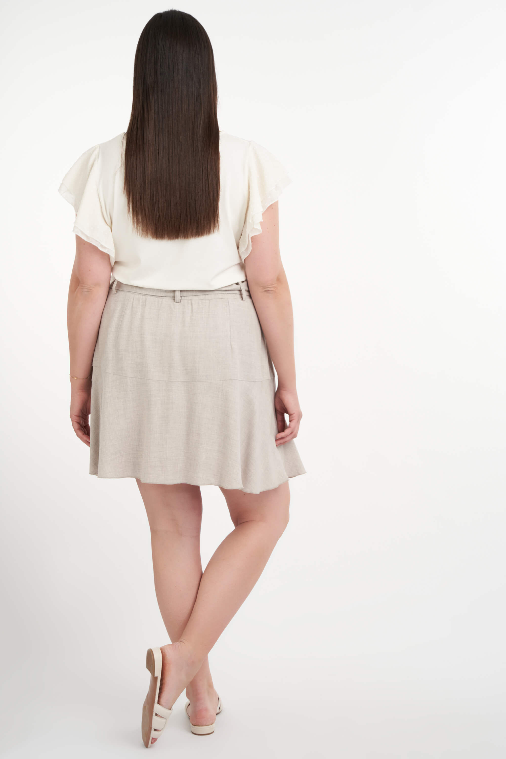 Skorts con cinto image number 4