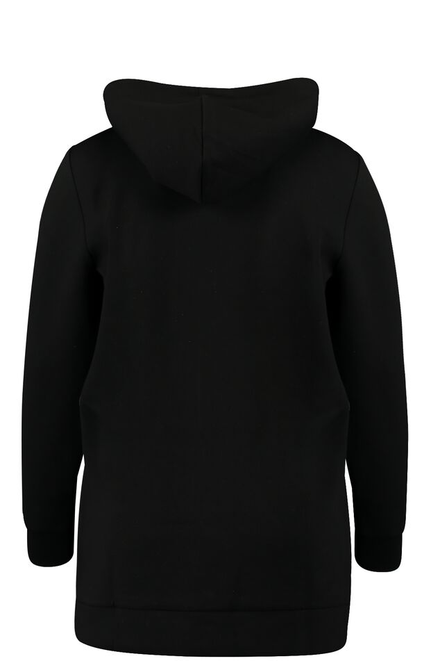 Cárdigan con cuero sintético  image number 2