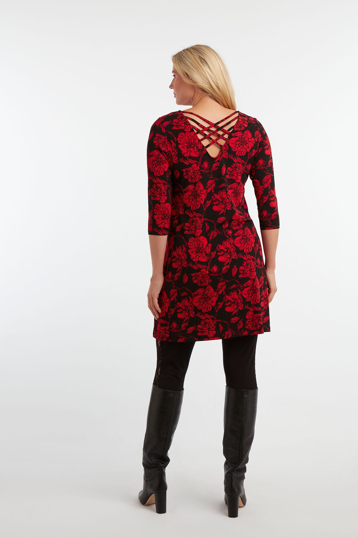 Vestido tipo t&uacute;nica estampado image number 4