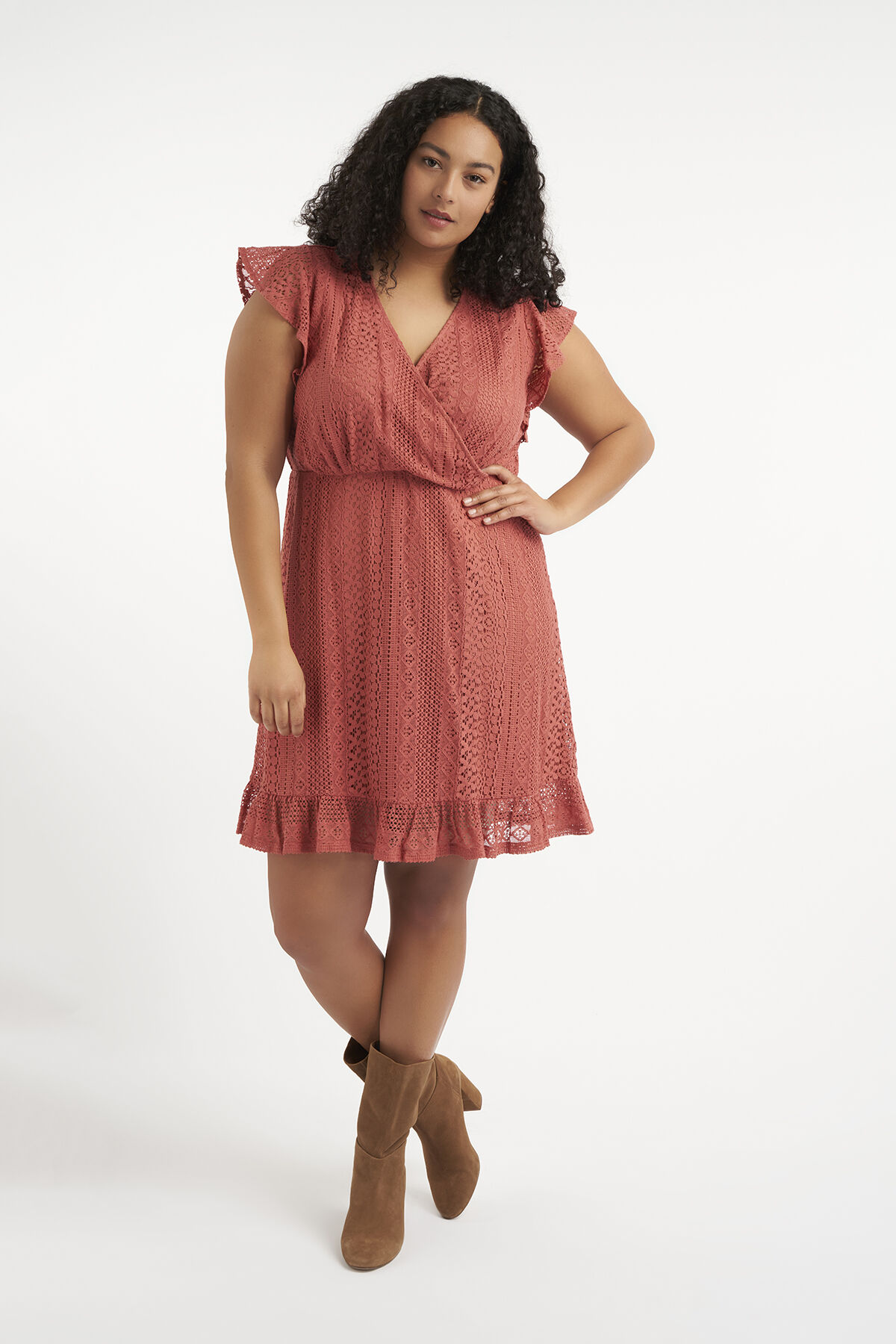 Vestido cruzado image number 5