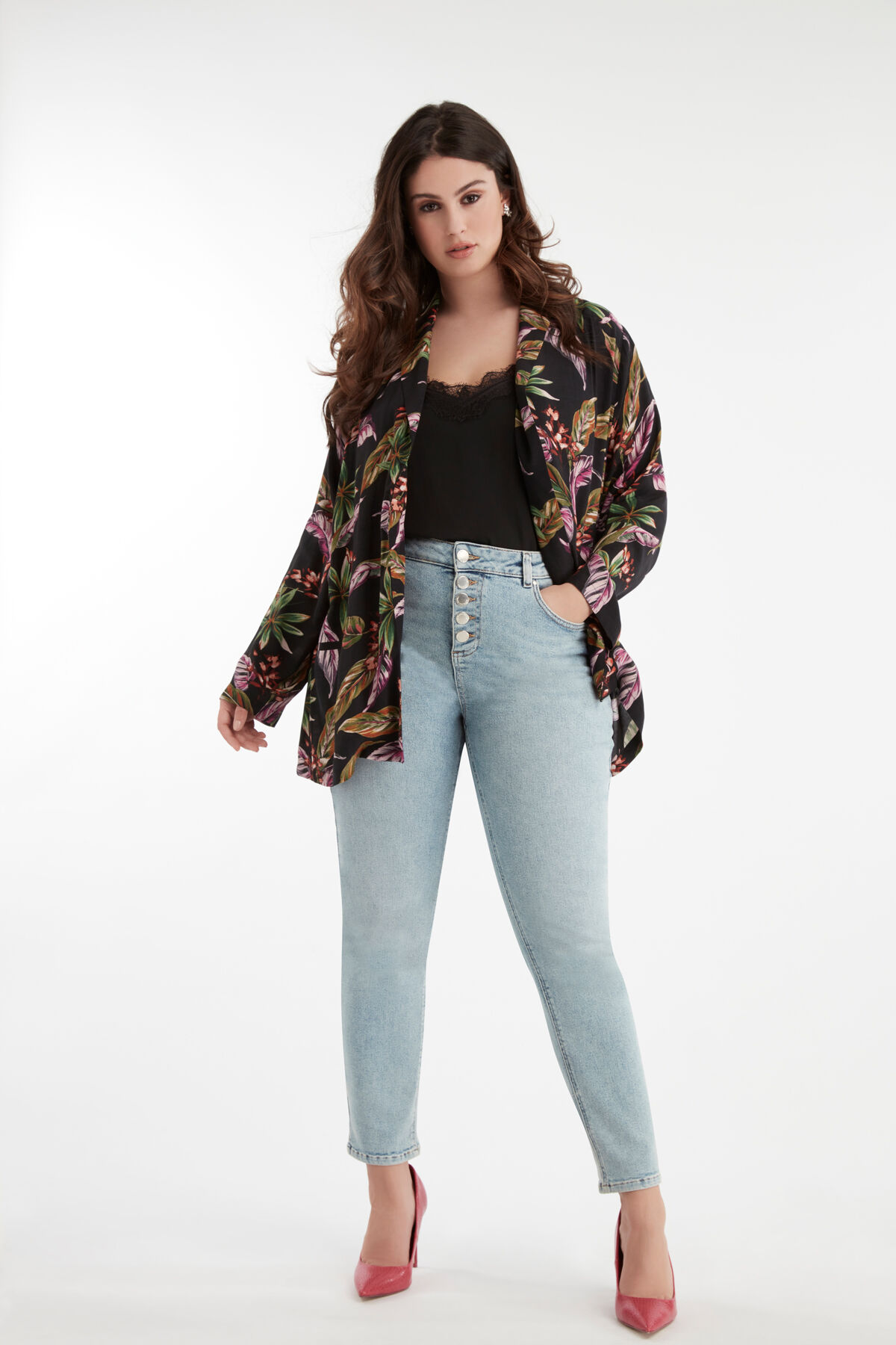 Chaqueta con estampado image number 6