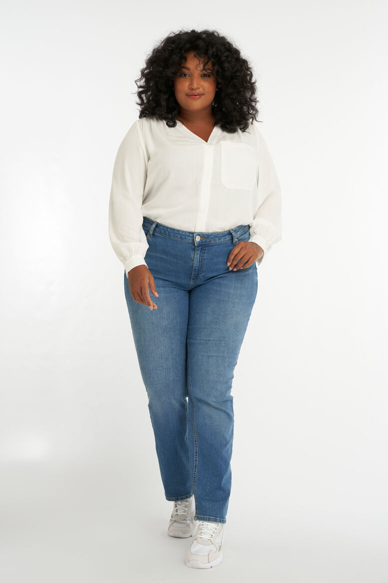 Vaqueros LILY de corte recto image number 4