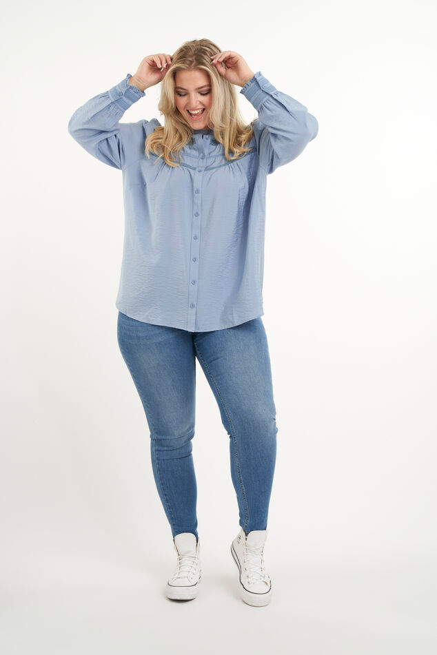 Blusa de encaje image number 5