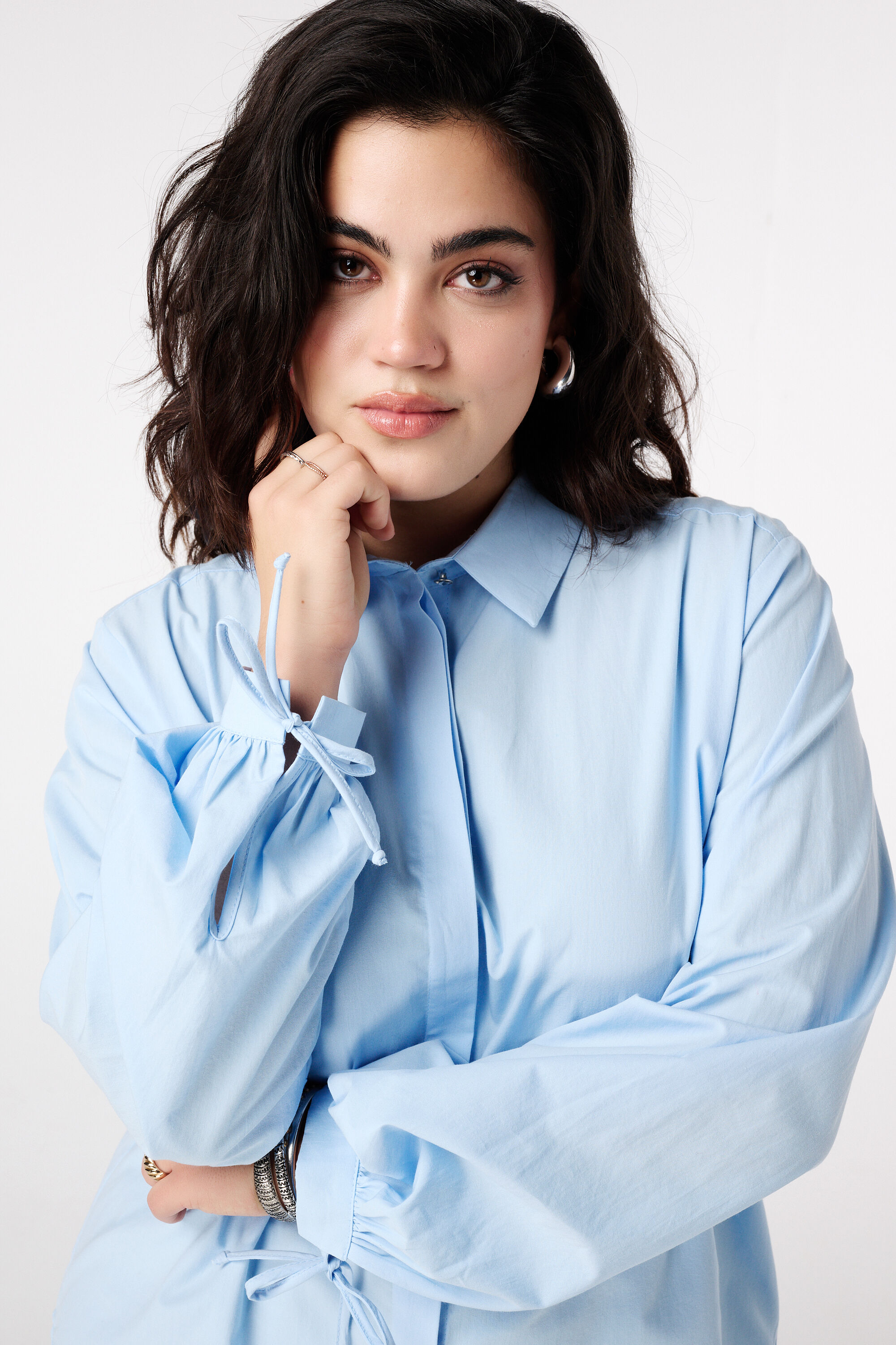 Blusa con detalles de cord&oacute;n image number 4