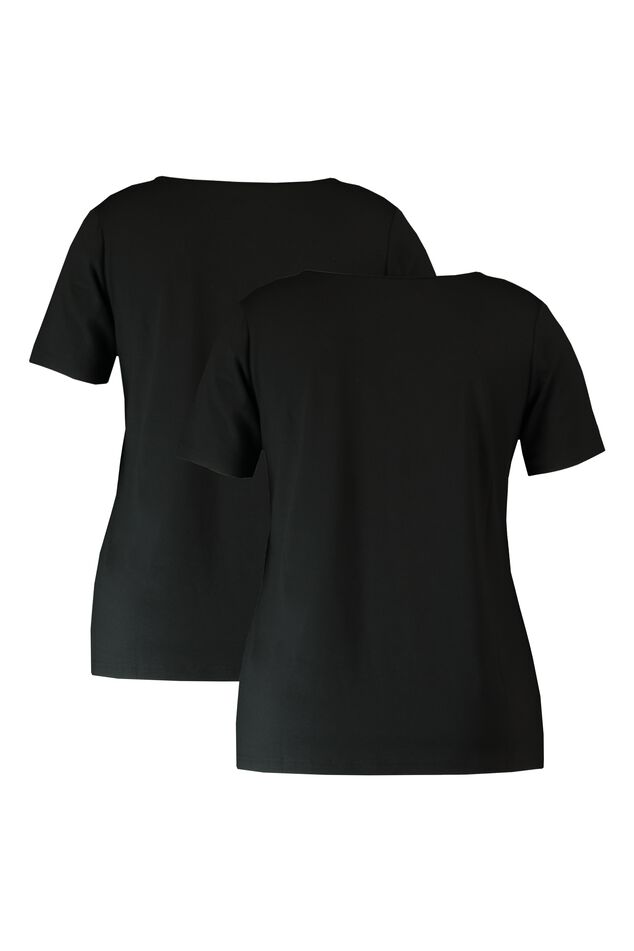 2 Camisetas con cuello de pico image number 2