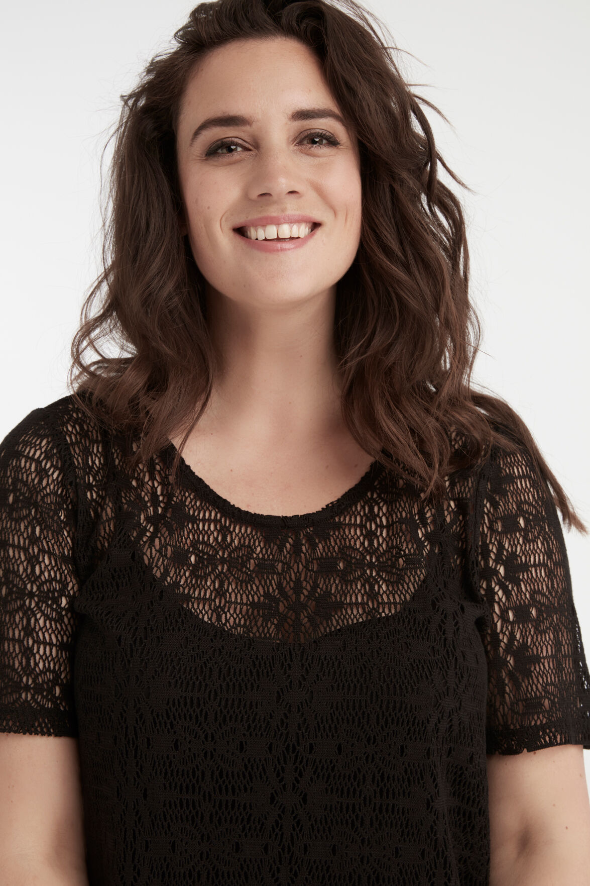 Top largo de ganchillo image number 3