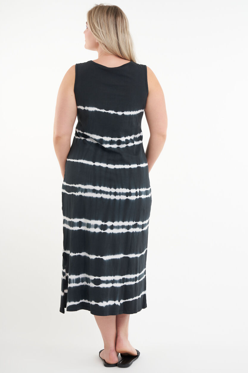 Vestido con estampado tie-dye image number 3