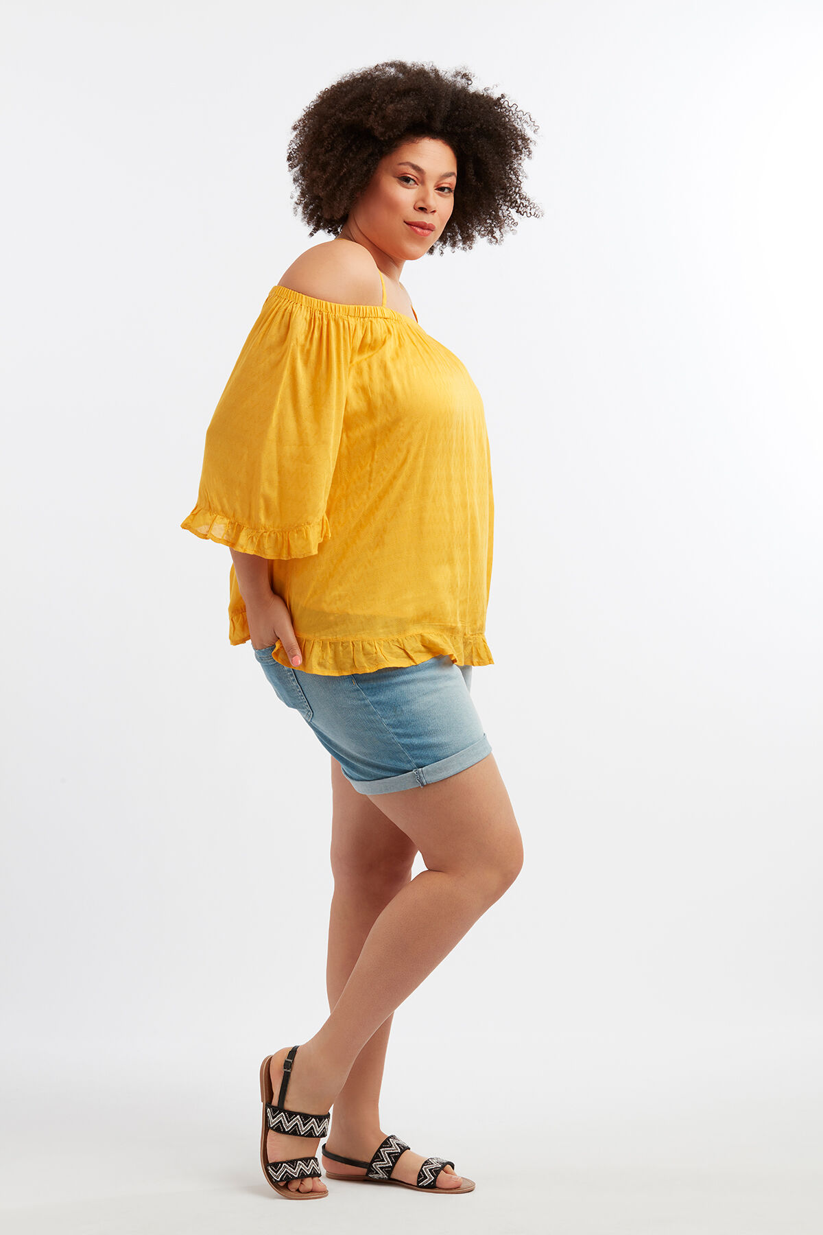 Blusa palabra de honor image number 3