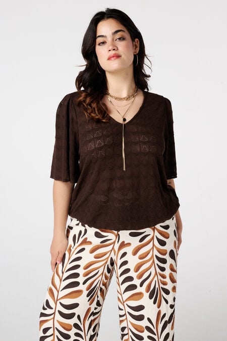 Parte superior calada Parte superior calada