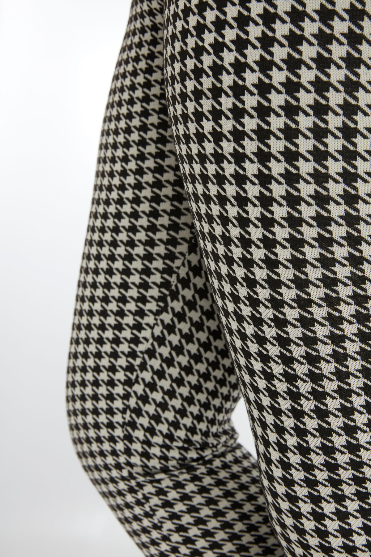 Treggings con estampado de pata de gallo  image number 5