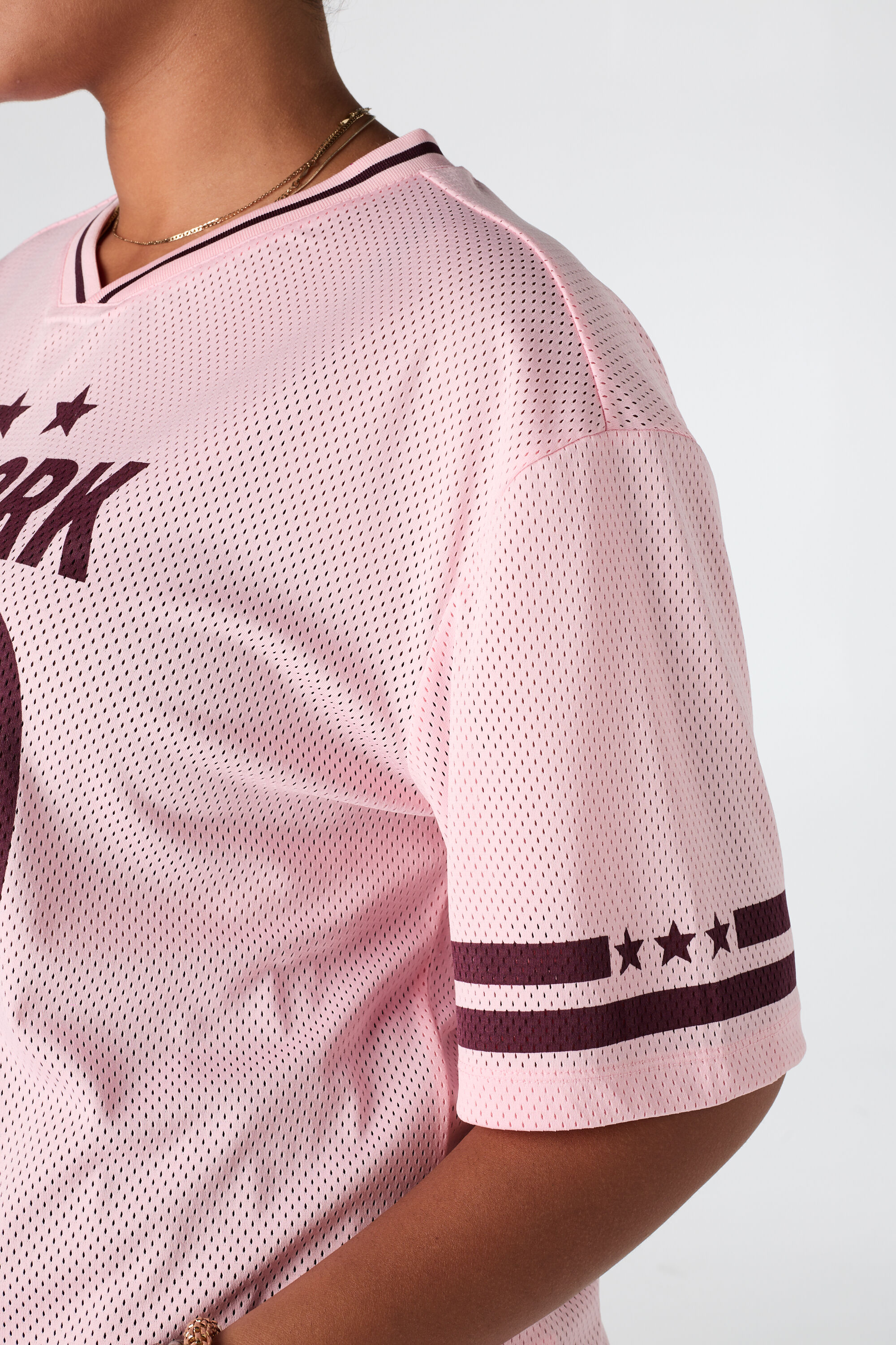 Jersey oversize con estampado deportivo image number 4