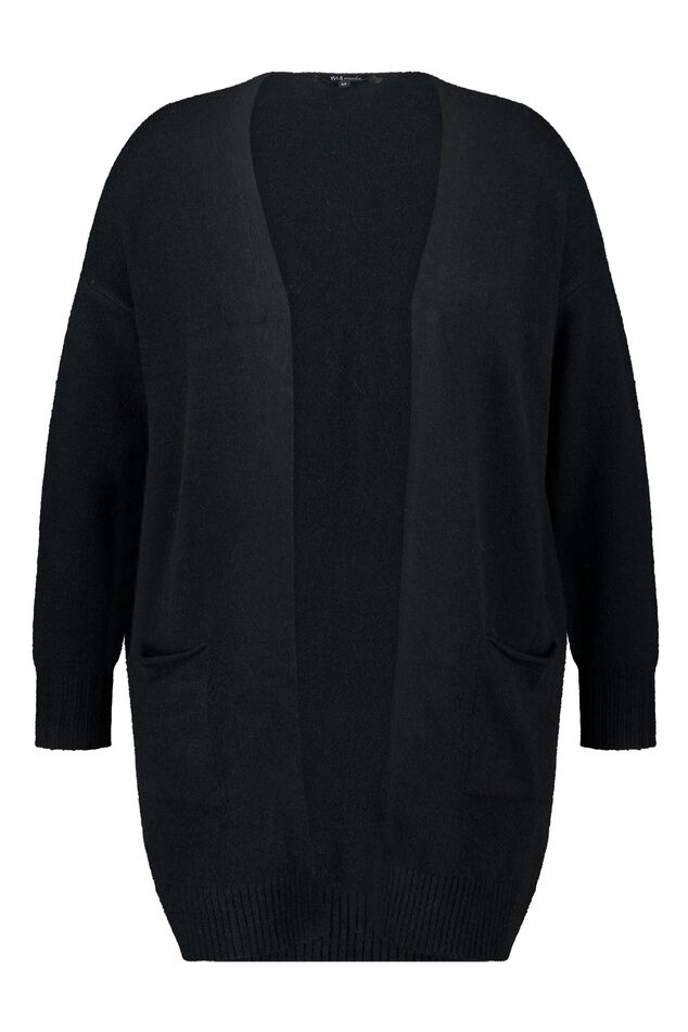 Chaqueta de punto media con bolsillos image number 1