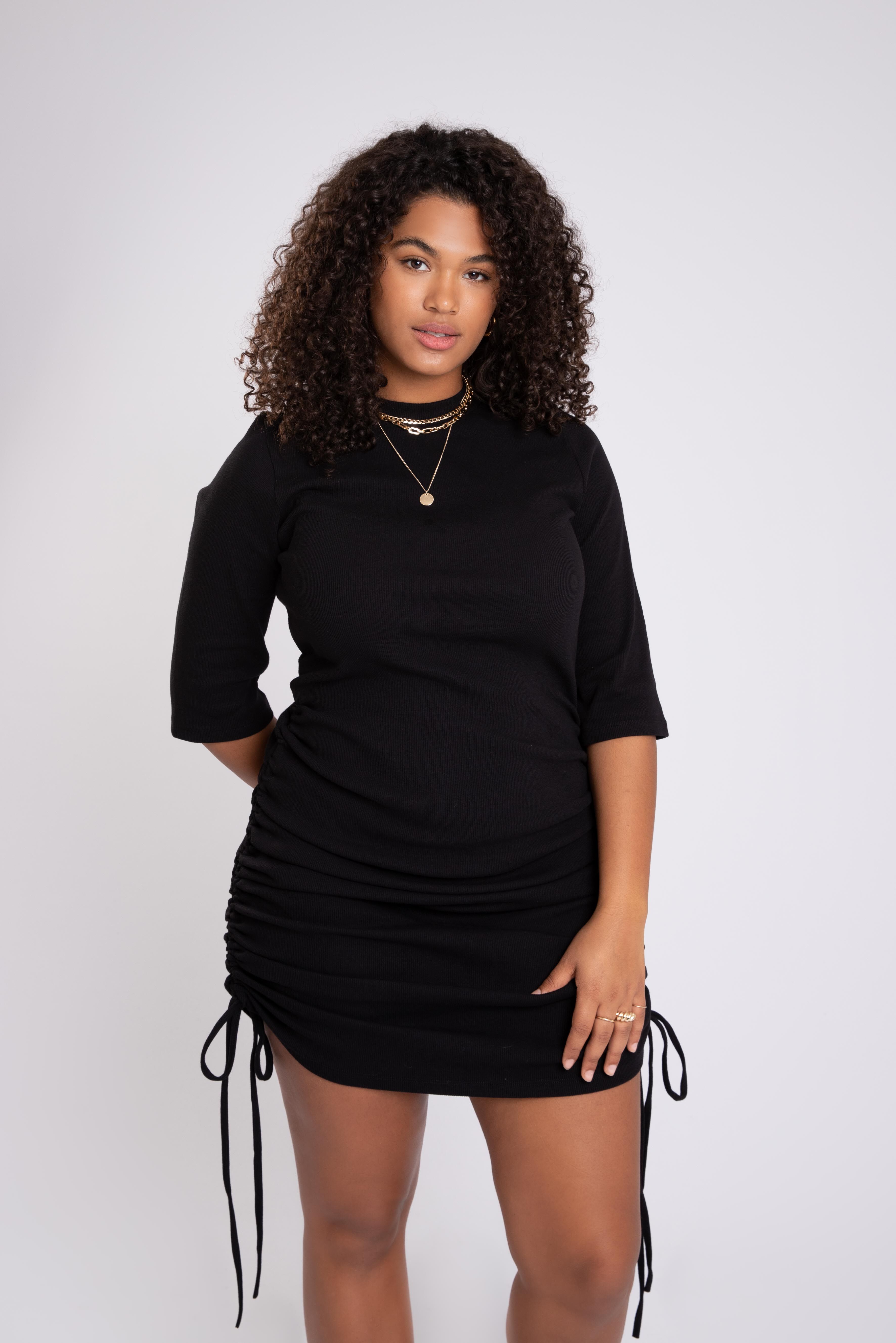 Vestido jersey  image number 5