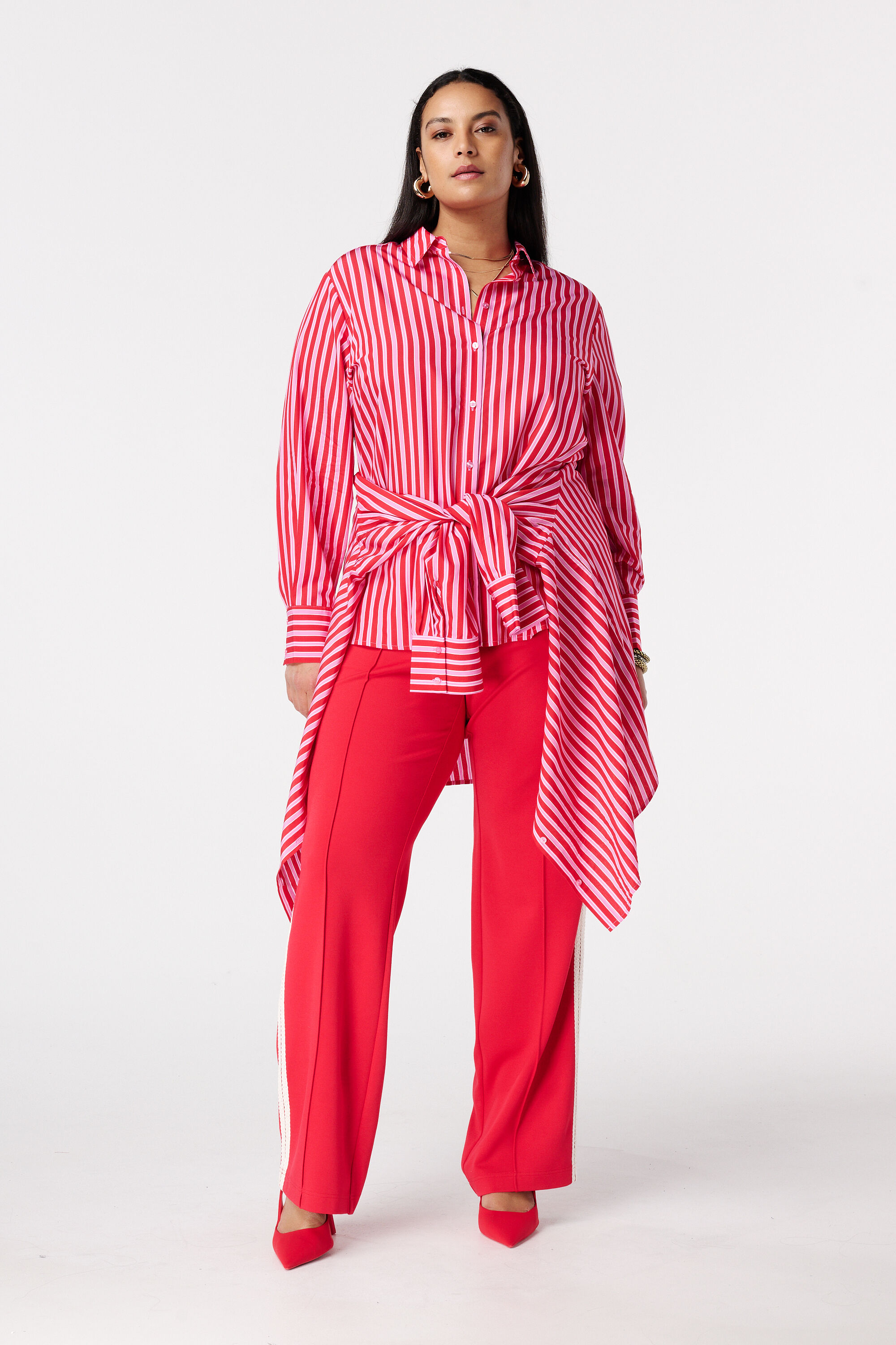 Blusa a rayas image number 5