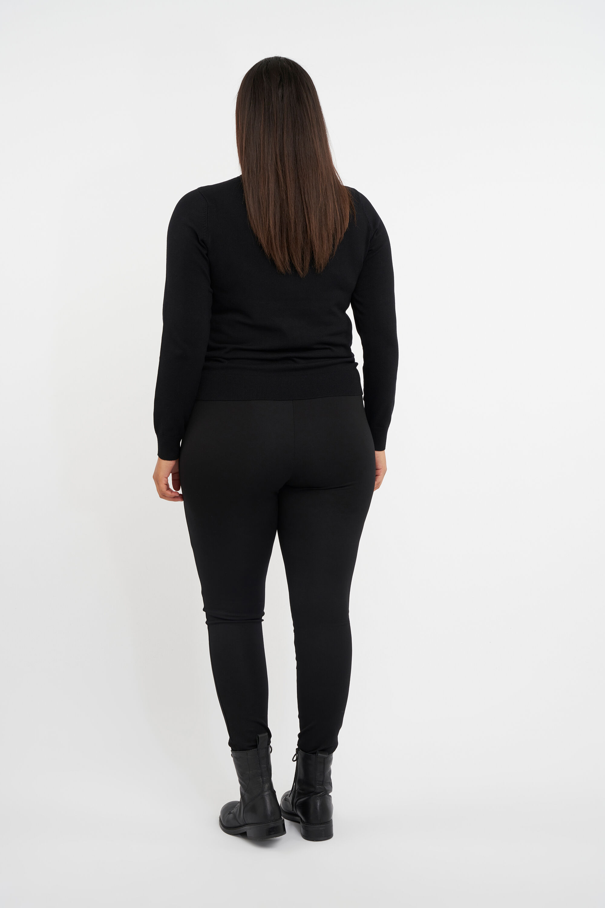 Treggings con detalles image number 3